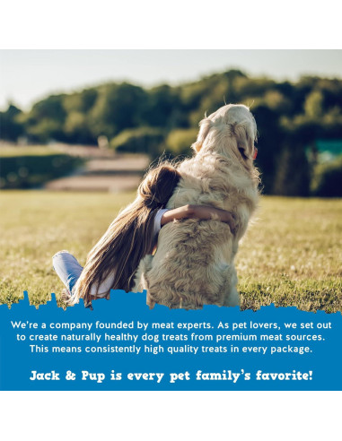 Huesos Rellenos para Perros Jack&Pup 5-6" - Paquete de 3