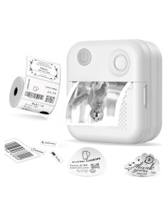 Impresora Térmica de Etiquetas CREECHWA D Portátil Bluetooth 200dpi