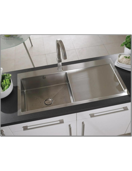 Papel Contacto Autoadhesivo YENHOME 61x299 cm Acero Inoxidable Plateado