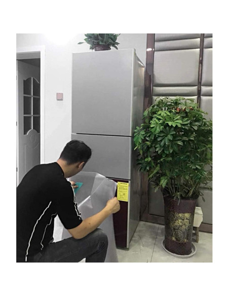 Papel Contacto Autoadhesivo YENHOME 61x299 cm Acero Inoxidable Plateado