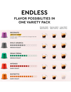 Cápsulas de Espresso CARRARO - 100 Unidades Compatibles Nespresso 2