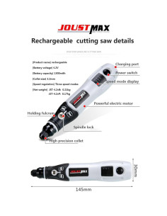 Herramienta Rotativa Inalámbrica American Windshield 4.2V 2