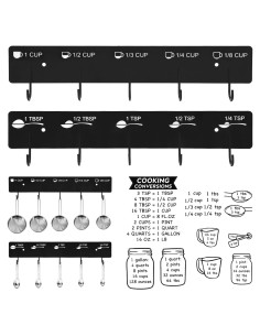 Soporte Colgante de Tazas y Cucharas Medidoras SoeKoa