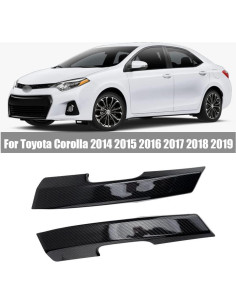 Cubierta del Marco del Apoyabrazos Interior BOYOUS para Toyota Corolla 2014-2019 - 2 Piezas 2