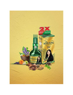 Aceite Capilar Ayurvédico Kesh King 100 ml - Bhringraj y Amla 2