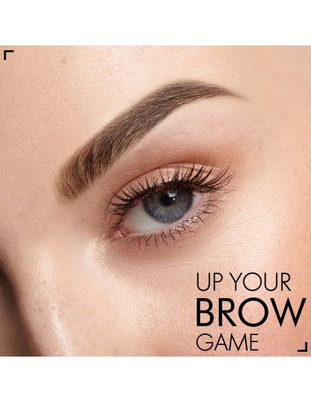 Kit de Sello de Cejas iMethod - Plantillas y Pomada Marrón Oscuro