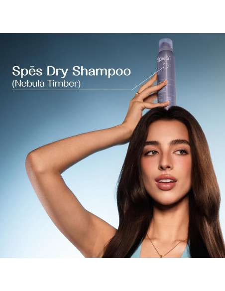 Champú Seco Voluminizador Spes 180 ml - Sin Residuo Blanco