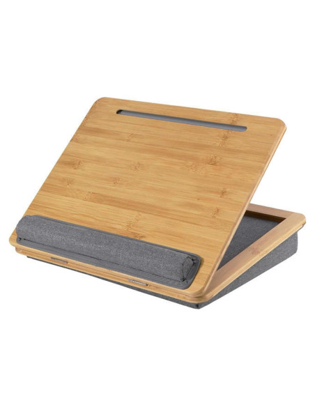 Escritorio Ajustable para Laptop SANJIMO con Cojín de Bambú