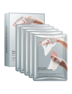 Mascarilla Facial de Colágeno WFWJ Lifting Antiarrugas 5pcs