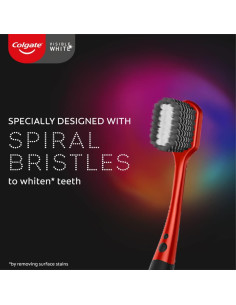 Cepillo de dientes manual Colgate Visible White O2 - 2 piezas 2