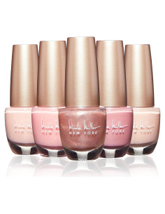 Esmaltes de Uñas Nicole Miller - 5 Piezas Rosados y Nude