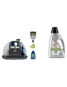 Limpiador de alfombras portátil Bissell Little Green 3353 + OXY 1.77L