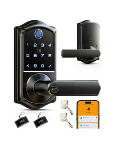 Cerradura Inteligente Veise VE019 con Huella Dactilar y App