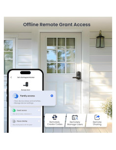 Cerradura Inteligente Veise VE019 con Huella Dactilar y App 2