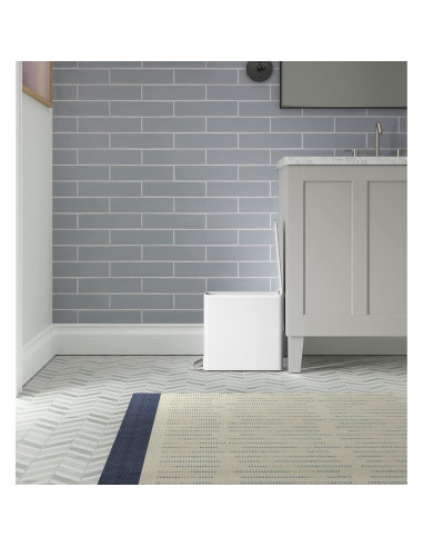 Cubo de Basura Kohler 9.46L Slim con Pedal Cierre Silencioso
