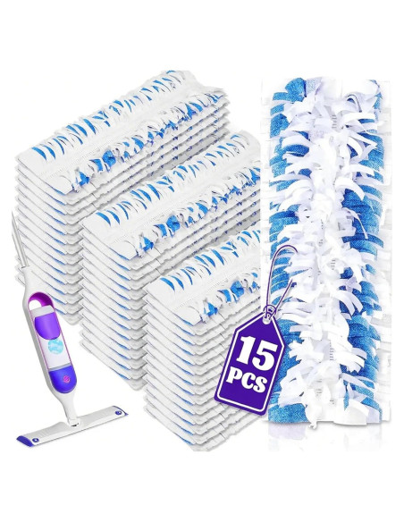 15 Recargas Almohadillas Mopas Eléctricas YAYODS para Swiffer