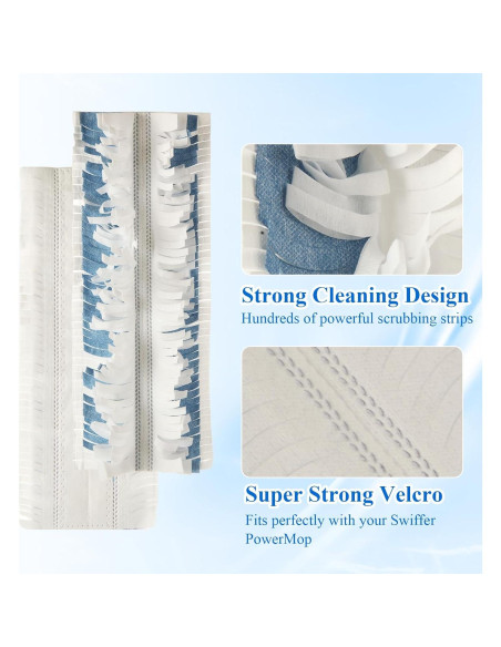 15 Recargas Almohadillas Mopas Eléctricas YAYODS para Swiffer