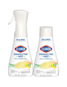 Spray Desinfectante Multi-Superficies Clorox 16 Oz Limón 2