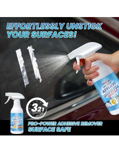 Removedor de Adhesivo Spray BUFFZIT 300ml - Elimina Pegamento y Calcomanías 2