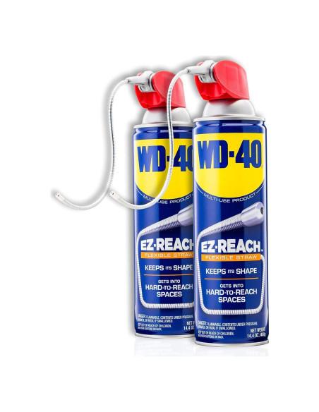 Lubricante Multiuso WD-40 Paquete Doble 408.2 g con Pajilla Flexible