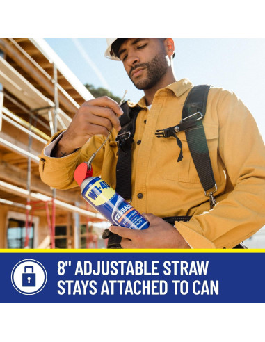 Lubricante Multiuso WD-40 Paquete Doble 408.2 g con Pajilla Flexible