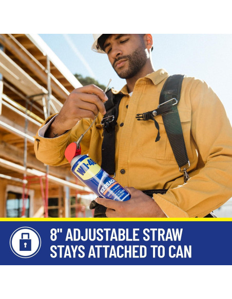 Lubricante Multiuso WD-40 Paquete Doble 408.2 g con Pajilla Flexible