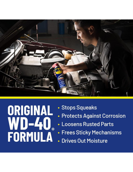 Lubricante Multiuso WD-40 Paquete Doble 408.2 g con Pajilla Flexible