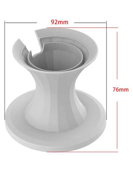 Soporte de Mesa Blanco para Homepod Mini con Gestión de Cable Soporte de Mesa Blanco para Homepod Mini con Gestión de Cable