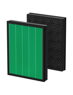 Paquete de 2 Filtros HEPA Smilyan AP-1515-FP para Coway AIRMEGA 300