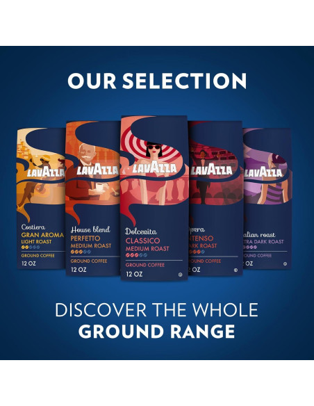 Café Molido Lavazza Dolcevita Classico 6x340g Tostado Medio