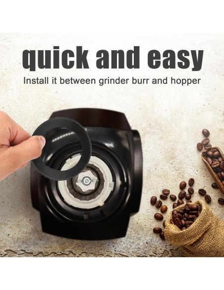 4 Juntas de Silicona para Molinillo de Café Baratza Encore