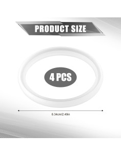 4 Piezas Junta Reemplazo Silicona Stanley Classic 24oz 2