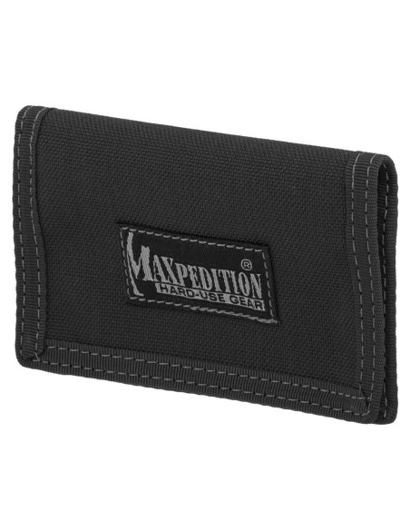 Cartera Bi-Fold Maxpedition Micro Negra Minimalista