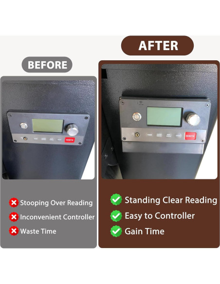 Soporte de Ángulo para Controlador Traeger D2 BMMXBI - Compatible Pro 575/780, Ironwood 650/885