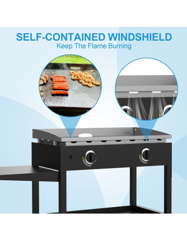 Plancha de Mejora 71.1x43.2cm Blackstone 28" BBQration