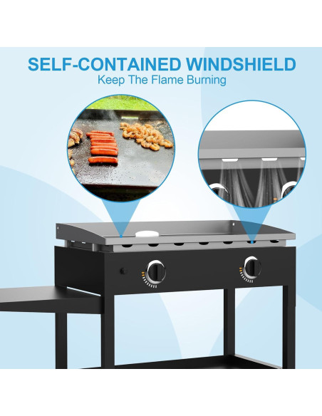 Plancha de Mejora 71.1x43.2cm Blackstone 28" BBQration