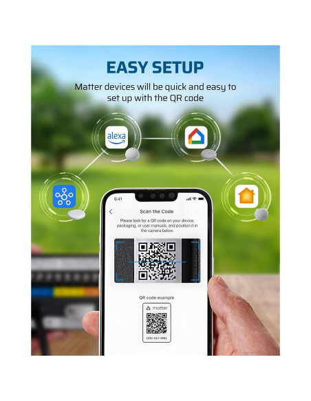 Transformador de Iluminación Paisajística DEWENWILS 300W WiFi