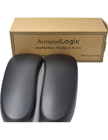 Almohadillas de Vinilo para Silla Aeron Herman Miller - Paquete de 2