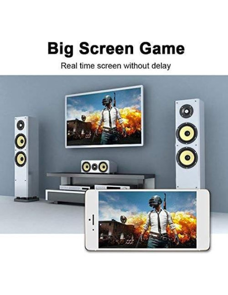 Adaptador de Pantalla Inalámbrico SmartSee 1080P para TV/Proyector