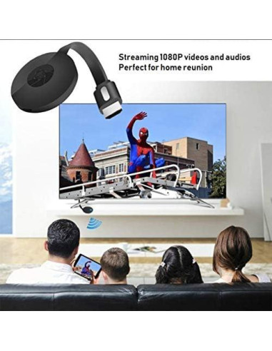 Adaptador de Pantalla Inalámbrico SmartSee 1080P para TV/Proyector