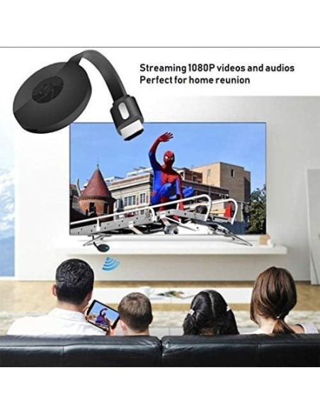 Adaptador de Pantalla Inalámbrico SmartSee 1080P para TV/Proyector