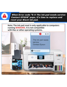 Reemplazo Almohadilla Tinta Residual Sublimaker ET-2760/2850/2750 2