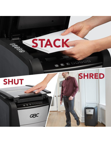 Trituradora de Papel GBC AutoFeed+ 150X, Corte Super Cruzado, 150 Hojas