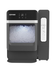 Fabricador de Hielo Nugget ICEVOKE 15.42 kg/día Negro