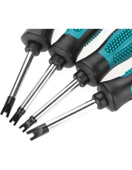 Juego de Destornilladores Tipo U Asixx 4 Piezas Magnéticos