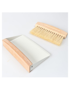 Juego Mini de Escoba y Recogedor Nokiils de Madera de Haya