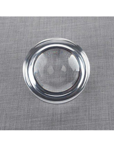 Lupa de Acrílico Beileshi 5x con Base de Escritorio 80mm