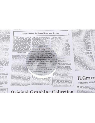 Lupa de Acrílico Beileshi 5x con Base de Escritorio 80mm