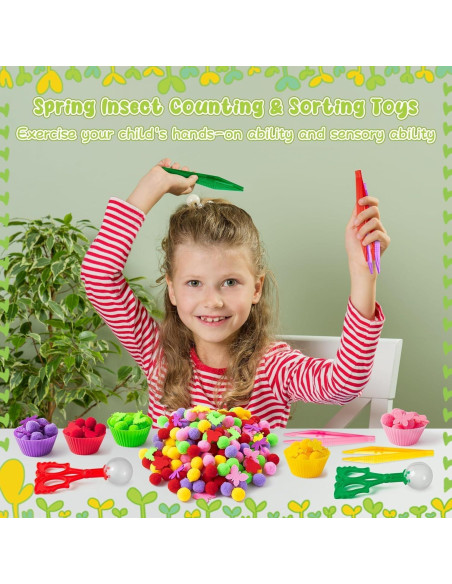 Juguetes Educativos de Insectos EZdhuawuse - 268 Piezas