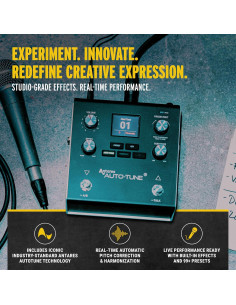 Pedal de Efectos Vocales HeadRush VX5 con AutoTune y Harmonizador 2